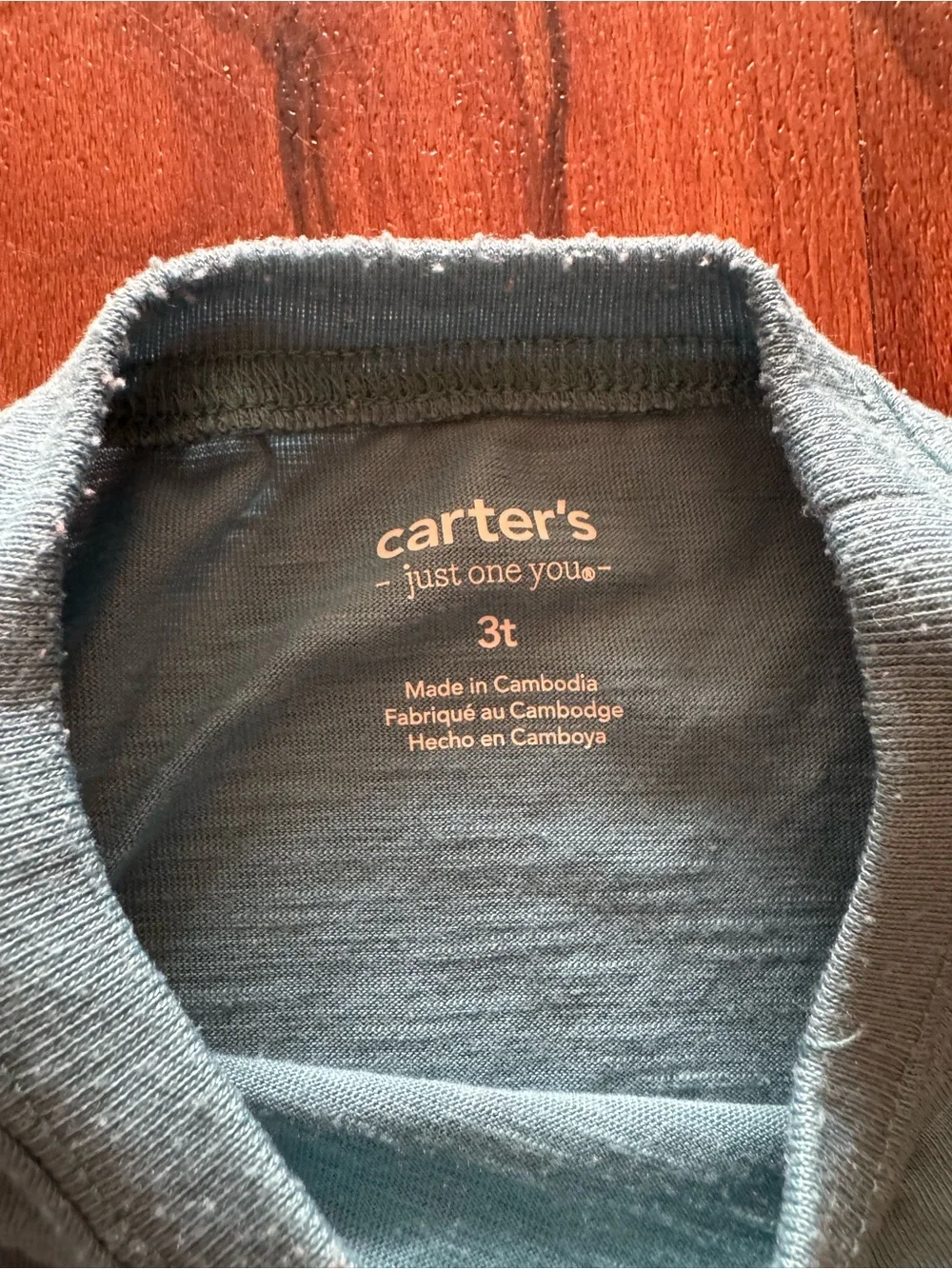 Carter's Blue and Teal Kids Pajama 2 Set Size 3T
